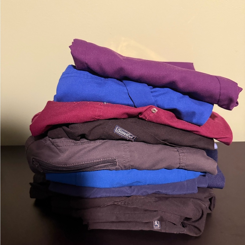 Bundle of Colorful Shirts